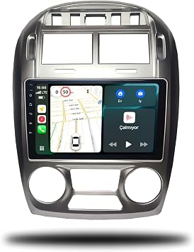 MarTechno Dijital Klima Android Multimedya 4GB RAM 32GB Haf za Kia Cerato 2004-2009 ile uyumlu