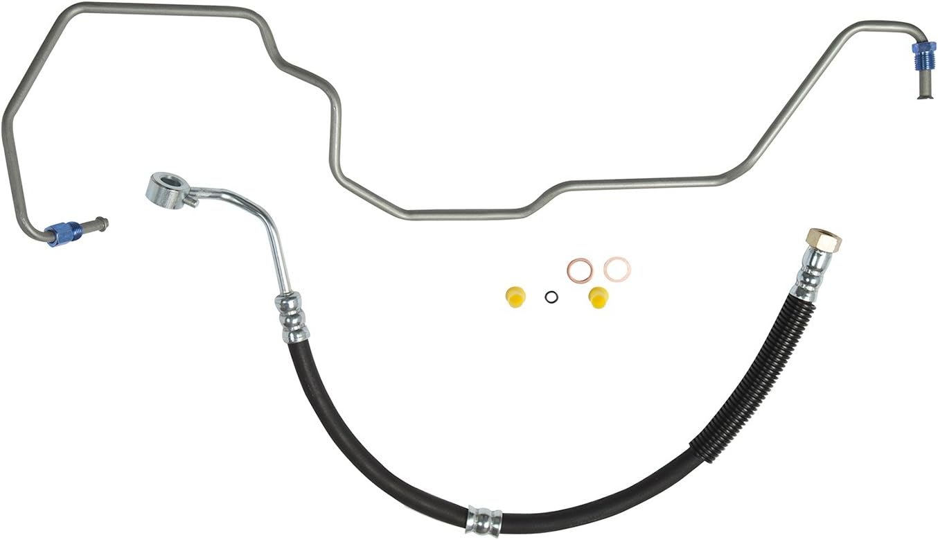 Edelmann 92457 Power Steering Pressure Line Hose Assembly: Replacement for 2009-05 Hyundai Tuscon, 2009-05 Kia Sportage; V-6 2.7 L ENG.