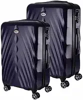 Kit 2 Malas de Viagem 23kg e 10kg em ABS com rodas Duplas