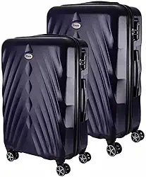 Kit 2 Malas de Viagem 23kg e 10kg em ABS com rodas Duplas