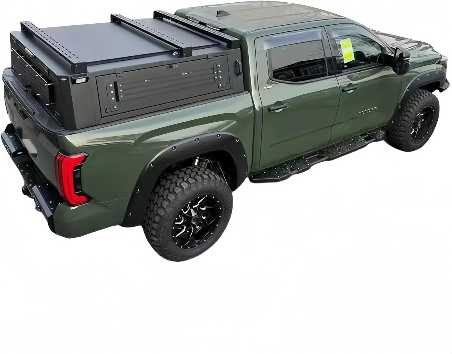 4x4 Pickup Bed Cover Compatible with Tundra Truck Tonneau Aluminium