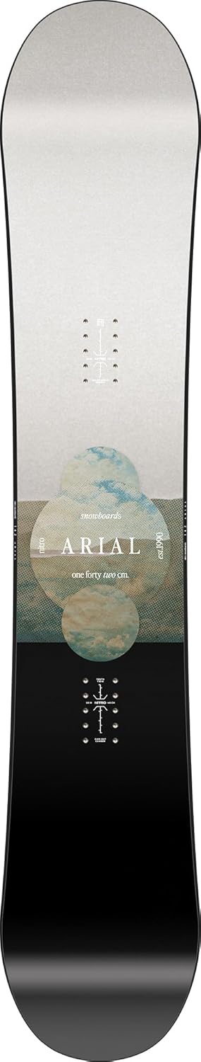 Nitro Arial BRD '25 Girls' Snowboards Allmountainboard Twin Cam-Out Camber All-Terrain