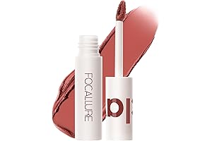 FOCALLURE Matte Cheek Lip Mud, Peach Kiss