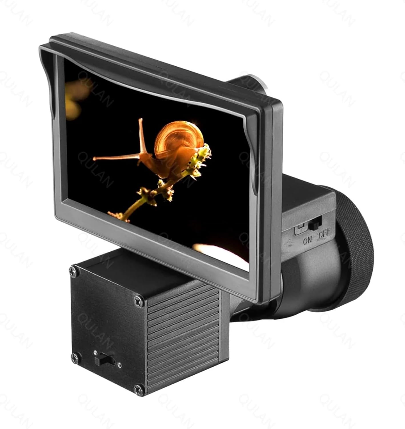 Huolang Night Vision Scope 5.0Inch Display Siamese HD 1080P Scope Video Cameras Infrared Illuminator Riflescope Hunting Optical System Kamera