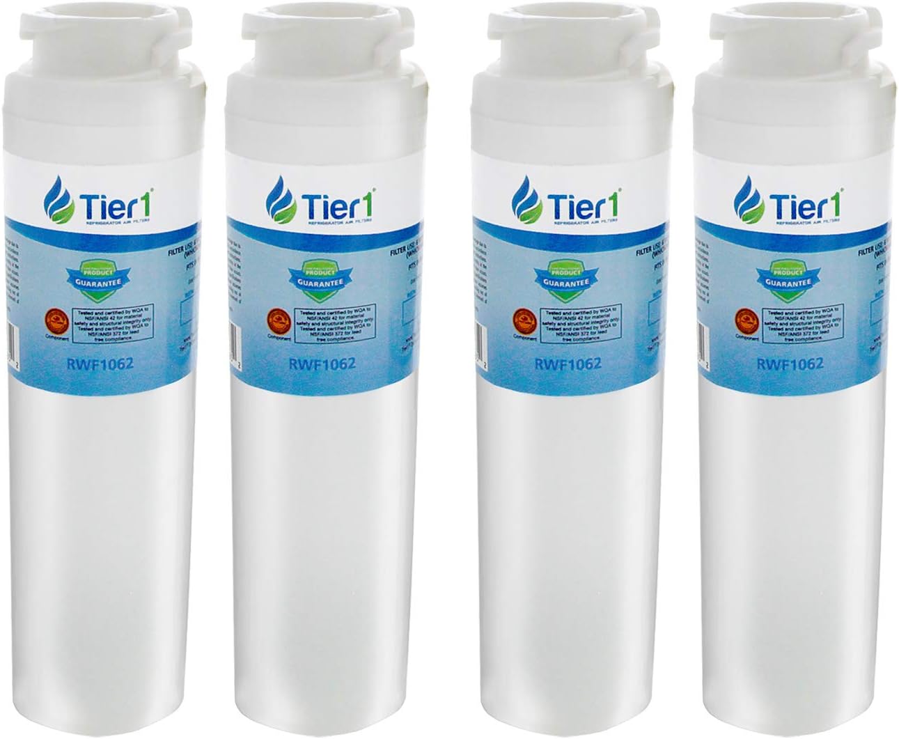 Tier1 MSWF Refrigerator Water Filter 4pk Replacement for