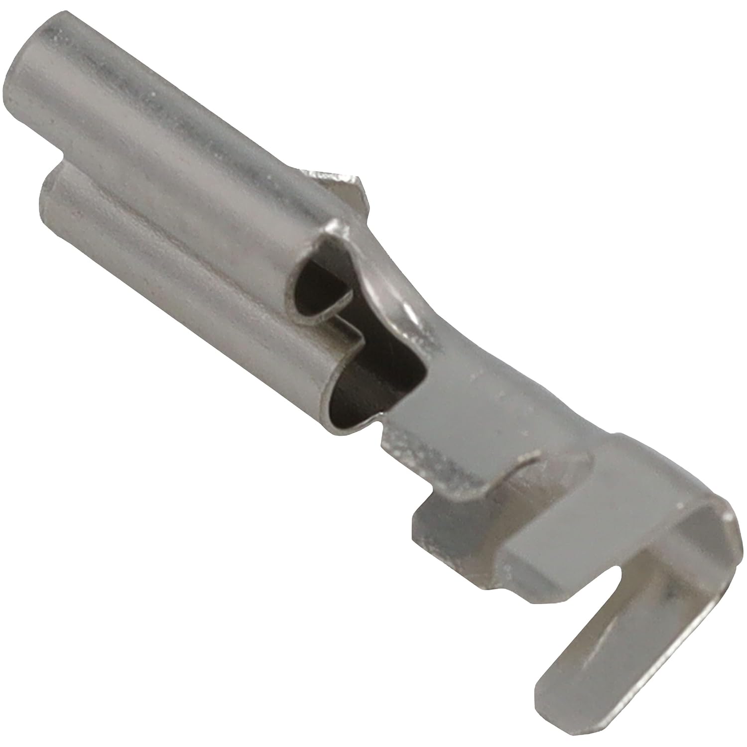Supplying Demand T1120 HVAC Quick Disconnect, Female w/Crimp Non-Insulated - Pack of 10. 16-14 Wire Gauge, 0.250 tab Size.