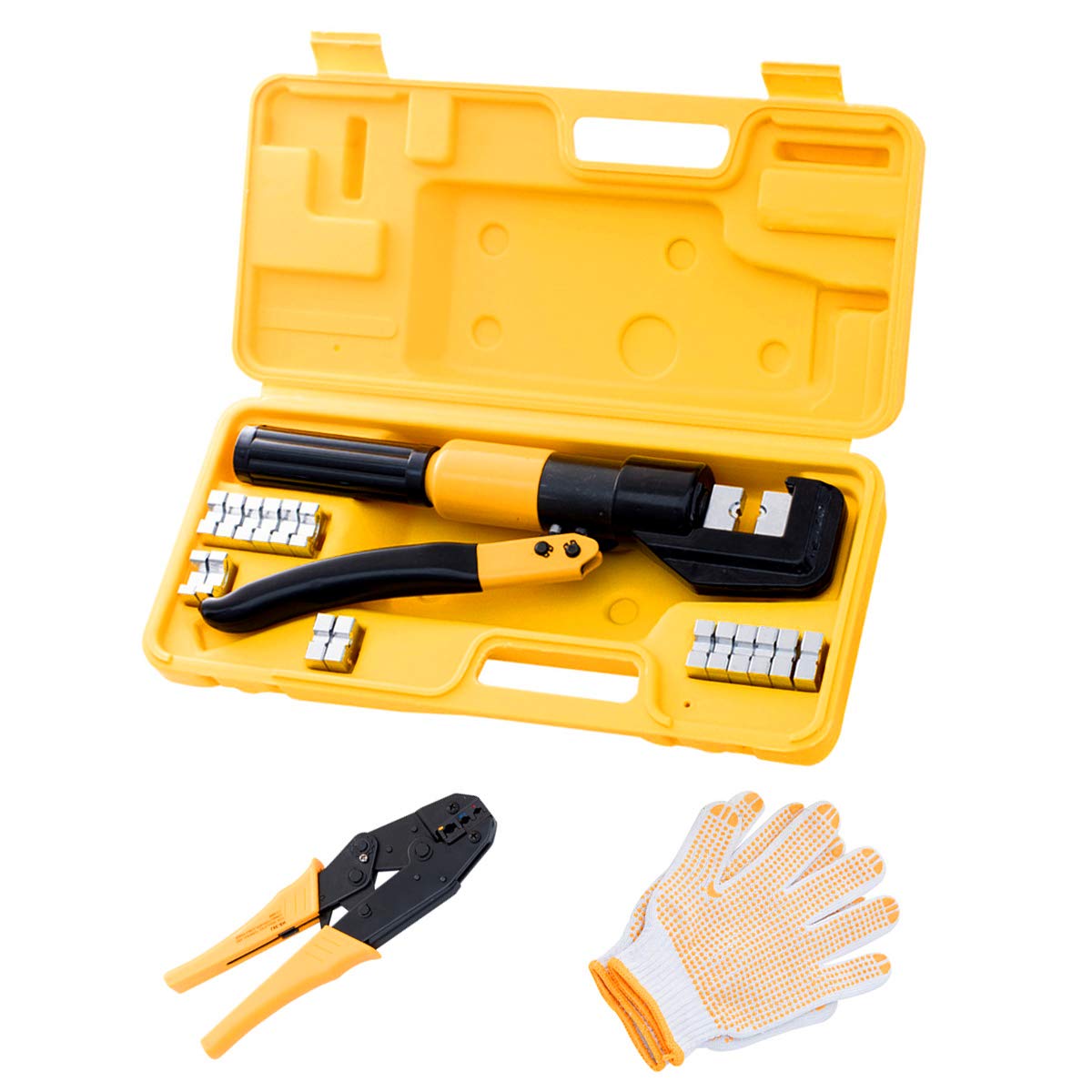 Buy FW Wall 10 Ton Hydraulic Crimper Wire Cable Crimping Tool Battery