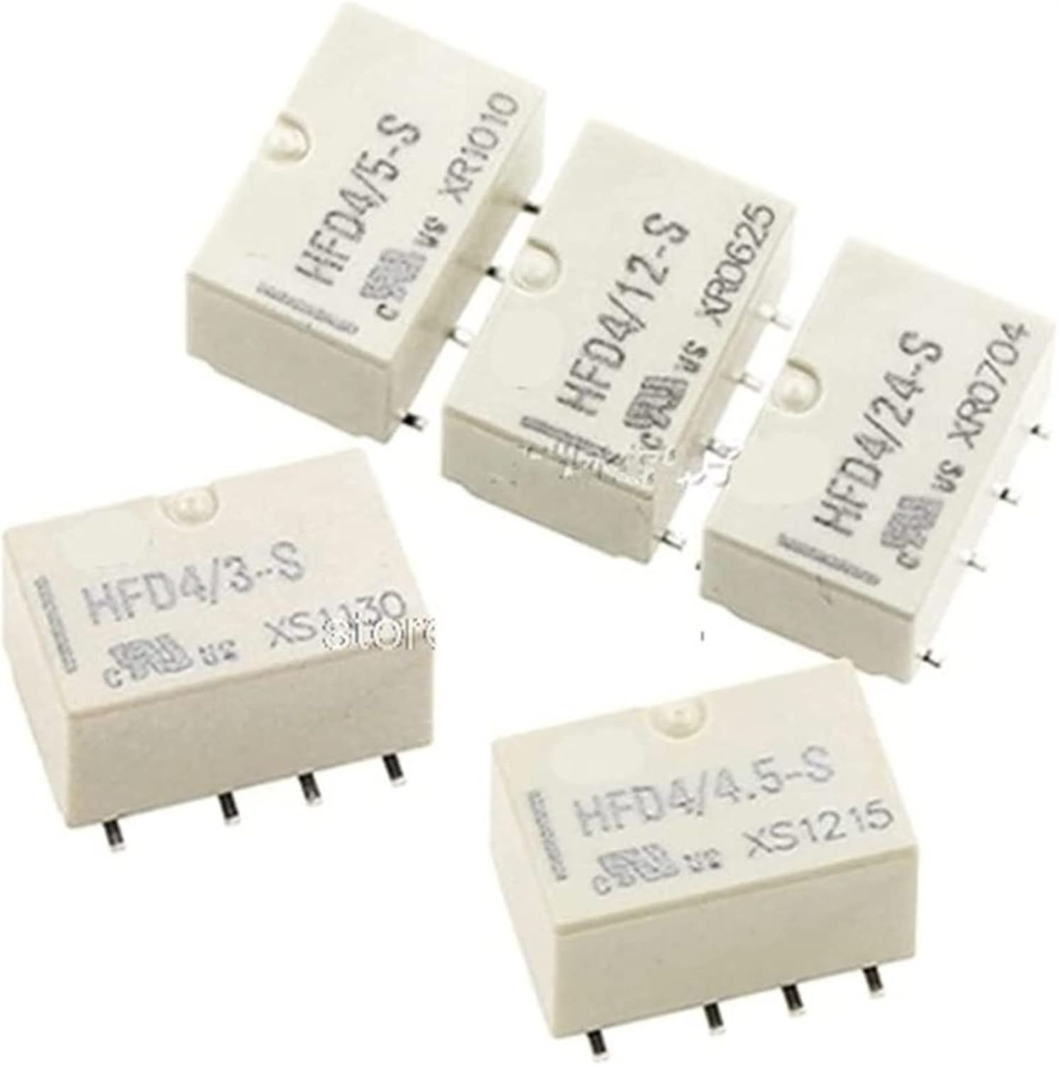 Relay 10pcs/lot Signal HFD4 / 3V, 5V, 9V, 12V, SMD 2A 8 feet(OneColor)