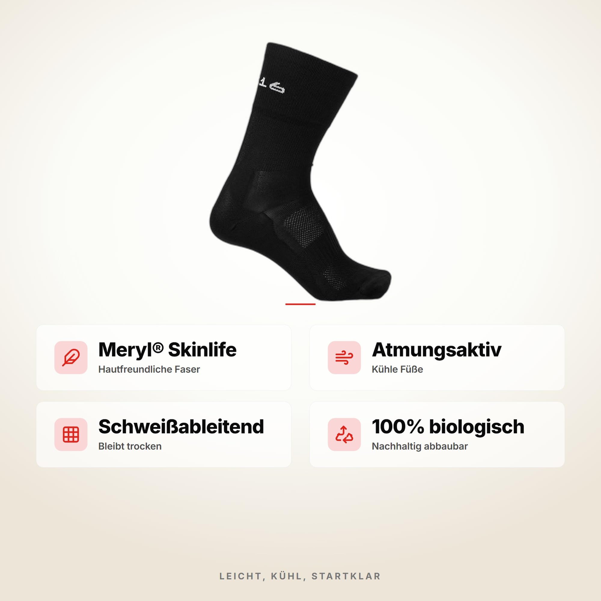 Fast Chaussettes Vélo Unisexe Femme & Homme | Chaussettes Cyclisme Respirantes, Coupe Ergonomique et Coutures Plates – Confort Route, Gravel & Indoor
