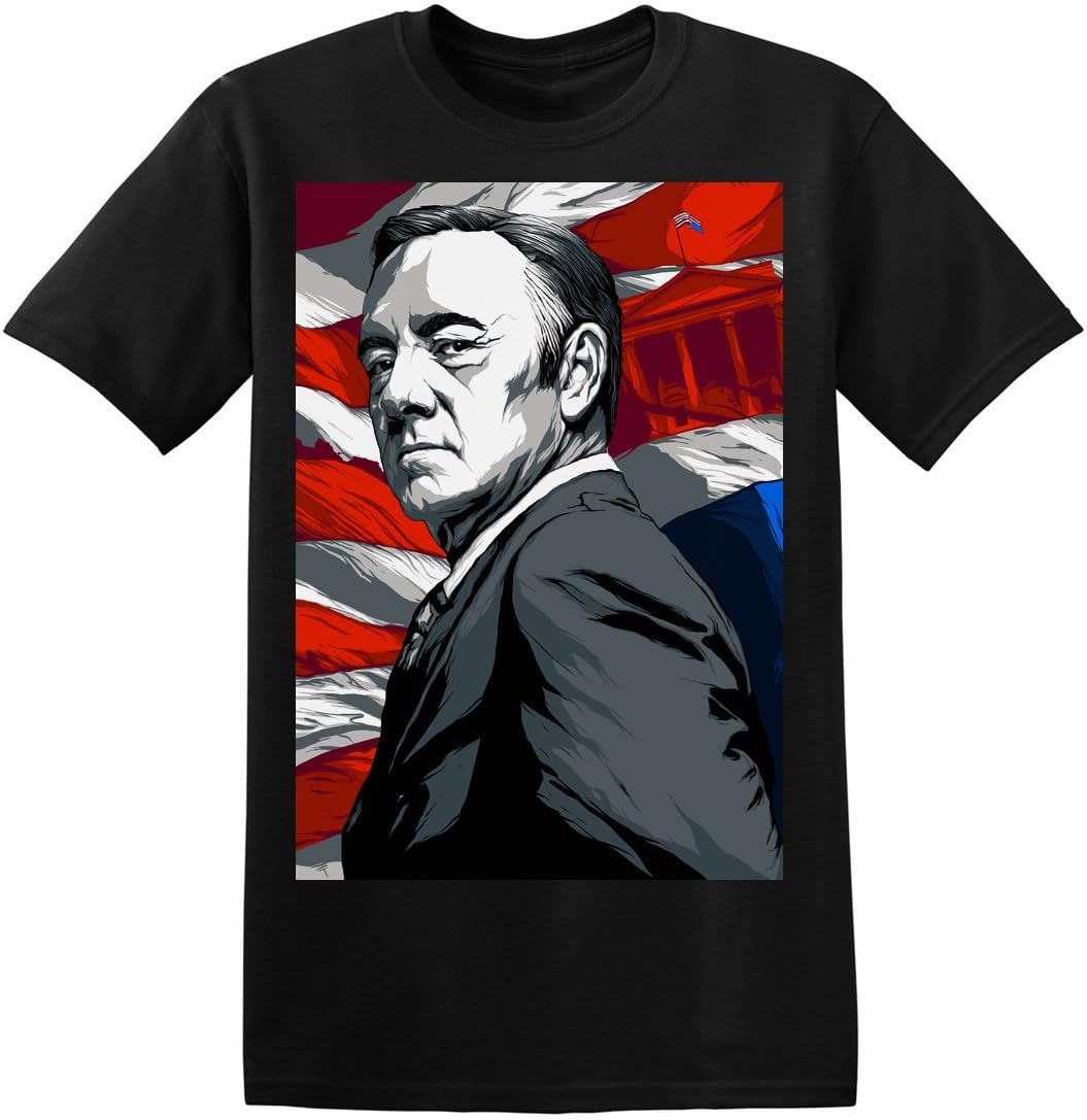 Frank Underwood USA Flag Portrait Men's T-Shirt