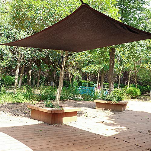 XINGWANGG Filet D'Ombrage,Auvent,Toile d'Ombrage à 85%,Renforce ÉPaissir Voile Ombrage,Serres Filet Coupe-Vent avec Oeillets,pour La Couverture VéGéTale Serre Jardin Pergola,AVCE Corde (3x4m) Cover