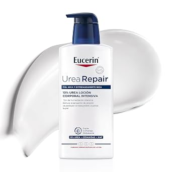Eucerin UreaRepair Intensive Moisturizing Lotion 10% Urea (400ml), 72 Hour Moisturizer, Body Moisturizer with Urea and Ceramides for Immediate Relief, for Dry, Very Dry and Rough Skin