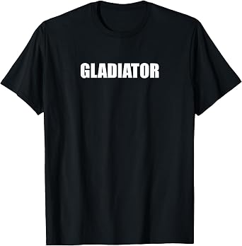 Gladiator Character T-Shirt - Jeep Gifts for Men T-Shirt