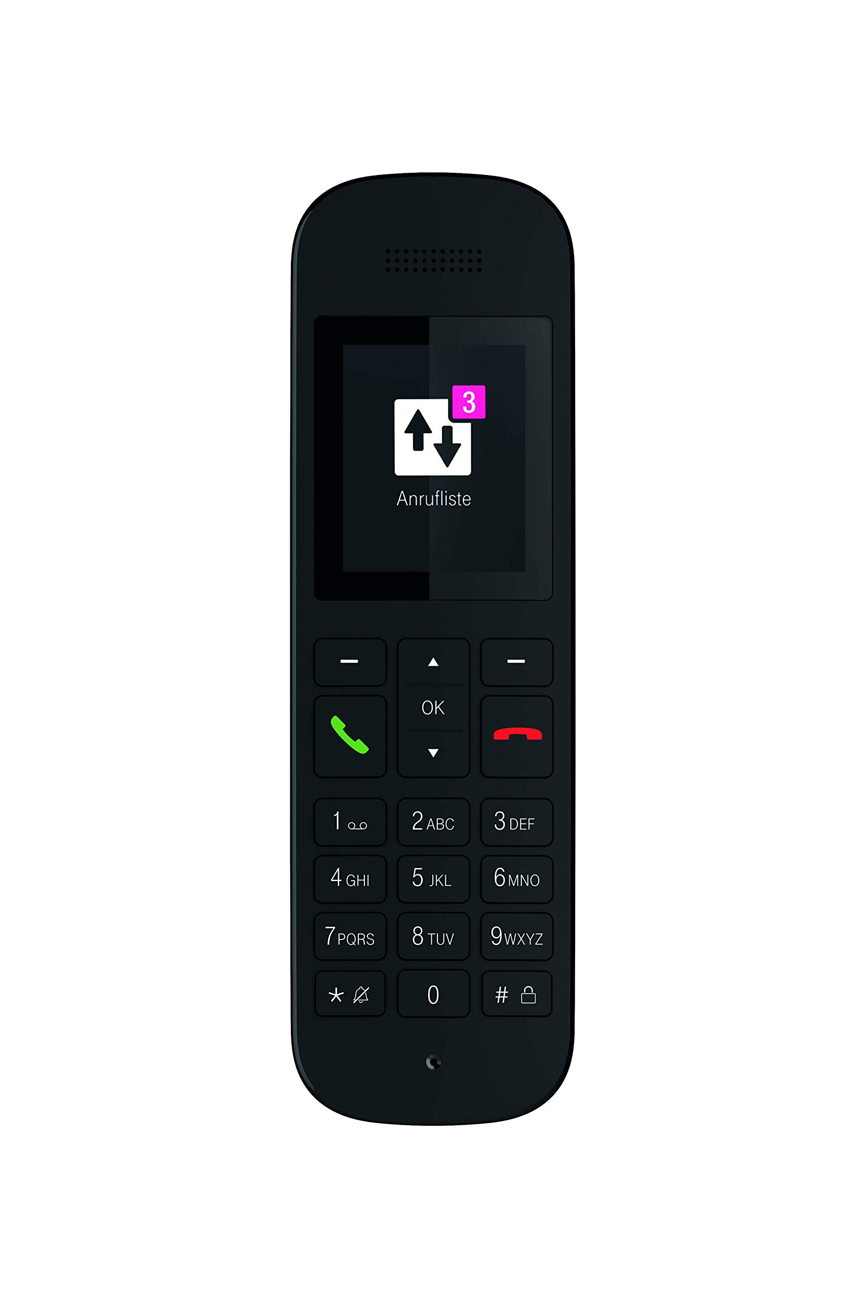 Telekom Sinus 12 | Festnetz Telefon | schnurlos | Freisprechfunktion | 5cm Farbdisplay | einfache Bedienung | Babyfunk/Raumüberwachung | beleuchtete Tastatur I Fritz!Box-kompatibel