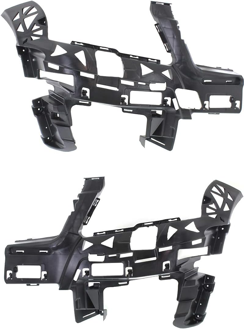 Garage-Pro Set of 2 Bumper Bracket For 2010-2012 Mercedes Benz GLK350 Front Driver and Passenger Side X204 w/o AMG Styling Pkg Support/Headlamp Mtg Panel