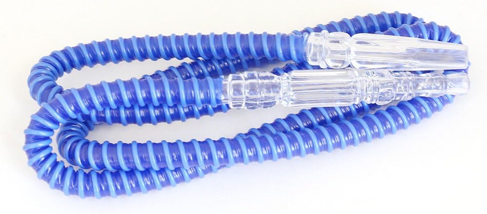 GStar NeverXhale Series Premium 20" 2 Hose Hookah Complete Set (Blue)
