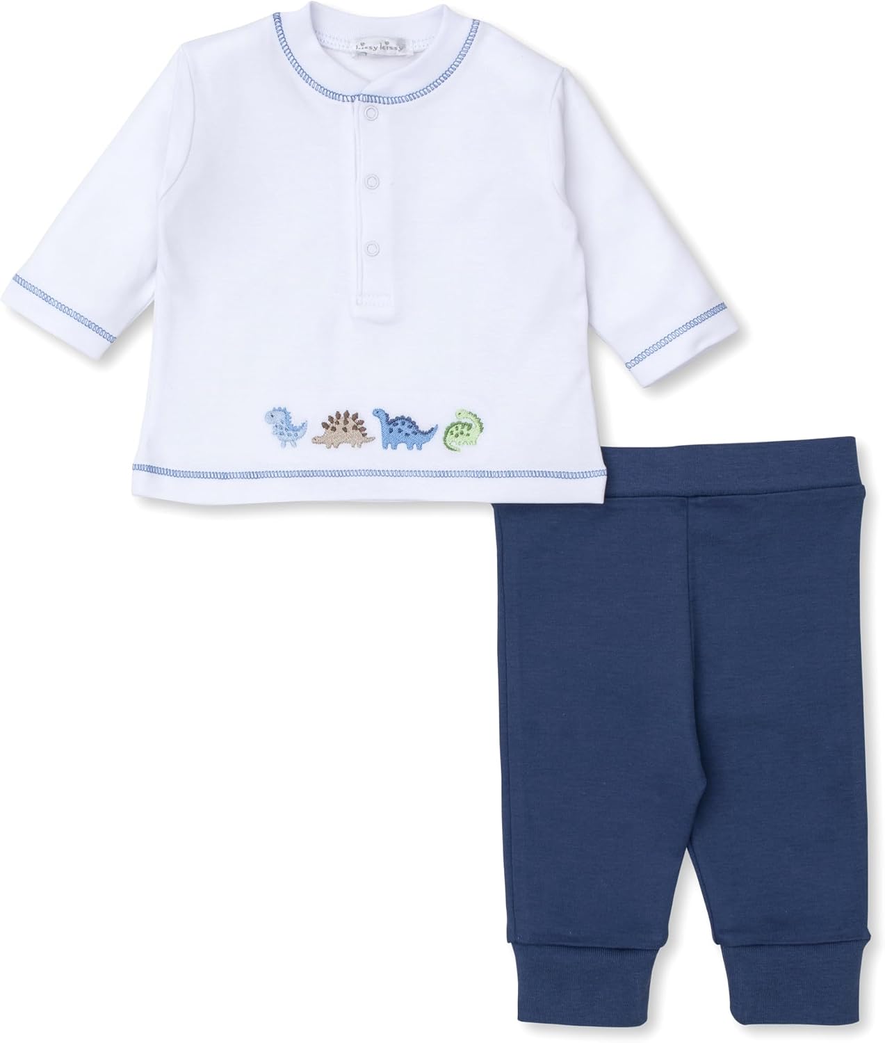 kissy kissy Baby Boys Infant Dinosaur Domain Print Pant Set