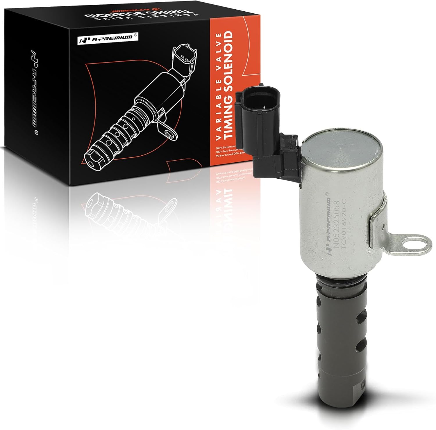 A-Premium Exhaust (Right) Engine Variable Valve Timing (VVT) Solenoid Compatible with Subaru Outback 2010-2010, Legacy 2010-2010, Tribeca 2008-2009, 3.6L, Replace# 10921AA120