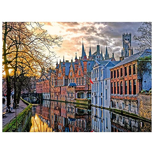 Puzzle 500 peças Duplo - Passeio pela Europa