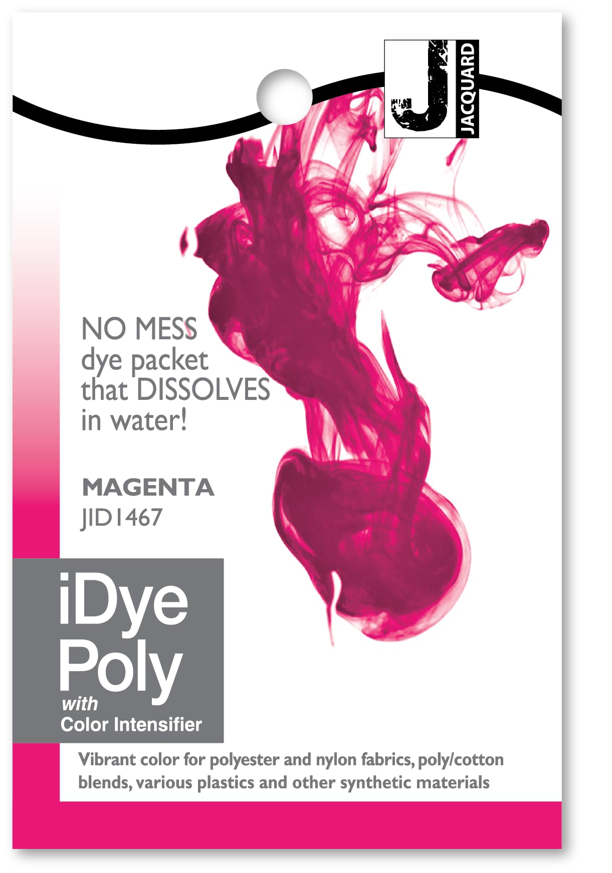 Jacquard iDye Poly Synthetic Fabrics Dye 14g - Magenta 1467