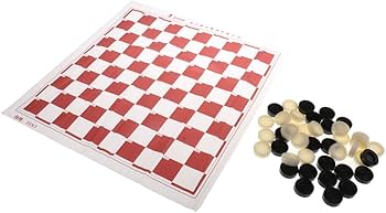 Amazon.co.jp: DeeRace 子供の幼児のためのポータブル国際ドラフツ