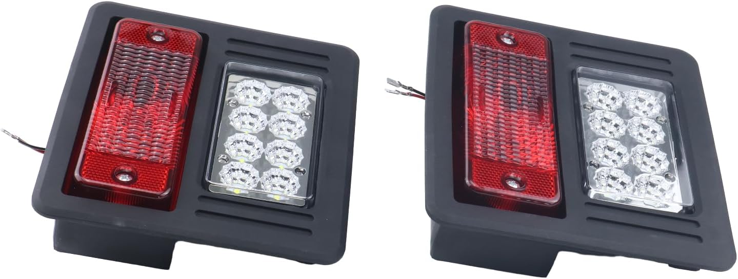 2PCS LED Tail Light 6670284 compatible with Bobcat 553 751 753 763 773 863 864 873 883 963 A220 A300 A770 S100 S130 S150 S160 S175 S185 S205 S220 S250 S300 S330 T110 T140 T180 T190 T200