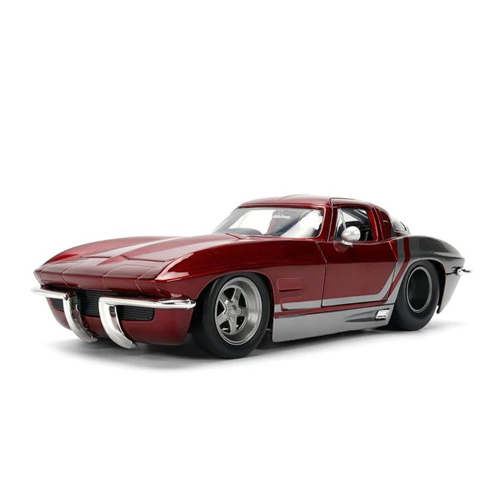 Btwodian Scale Model Car For CORVETTE For STINGRAY 1963 Diecast Model Car