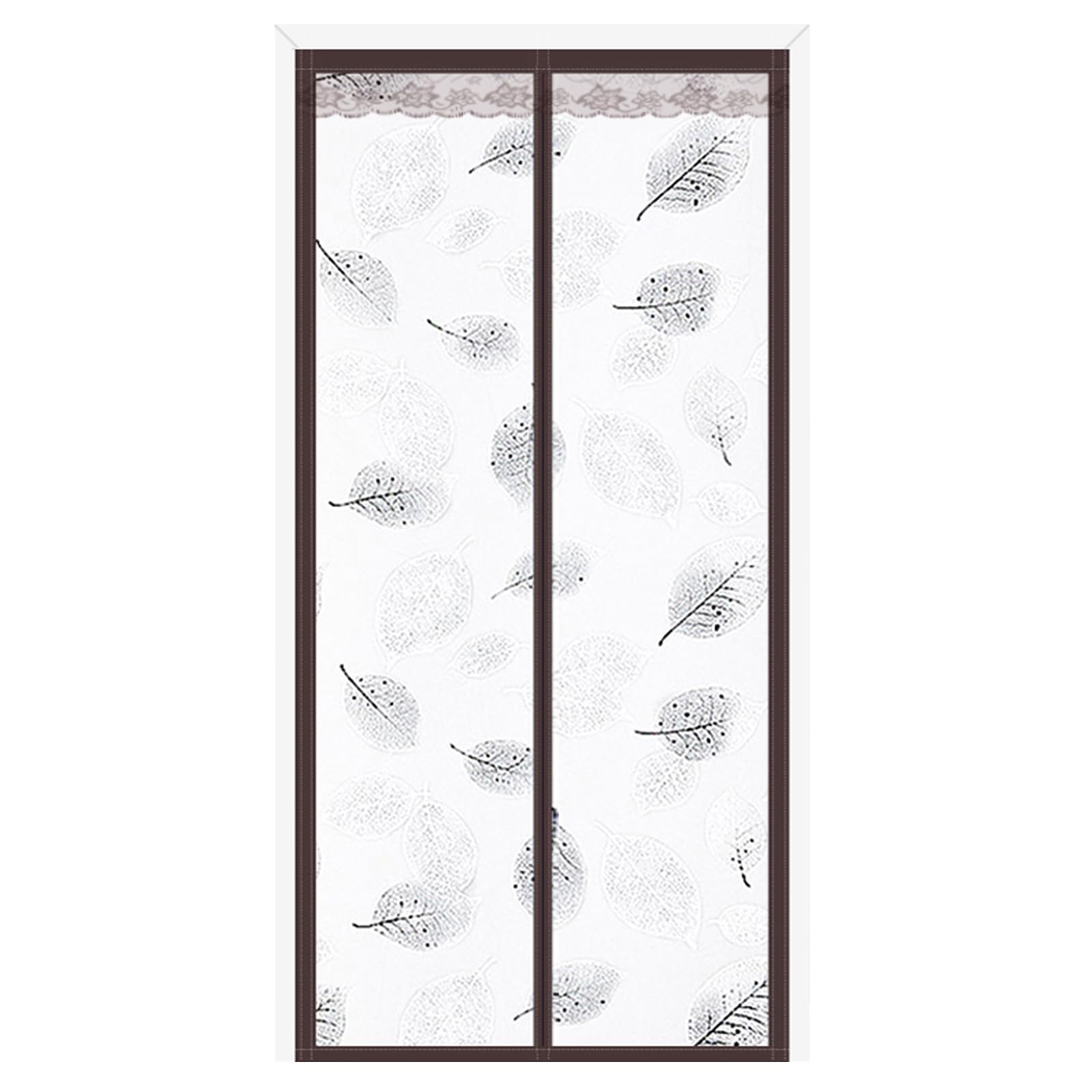 Rideau de porte isolant thermique pour stopper les courants d'air sans percer