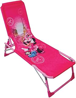 Fun House 712893 Disney Minnie - Tumbona Plegable para niños