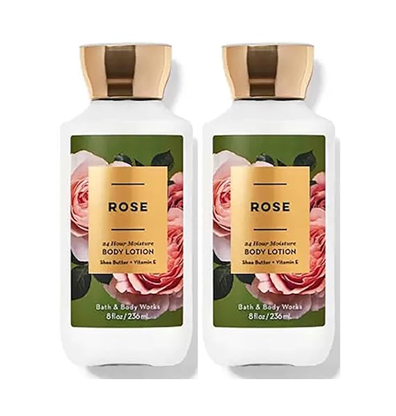 Bath & Body Works Bath and Body Works Rose Super Smooth Body Lotion Sets Gift For Women 8 Oz -2 Pack (Rose) Bath & Body Works Bath and Body Works Rose Super Smooth Body Lotion Sets Gift For Women 8 Oz -2 Pack (Rose)