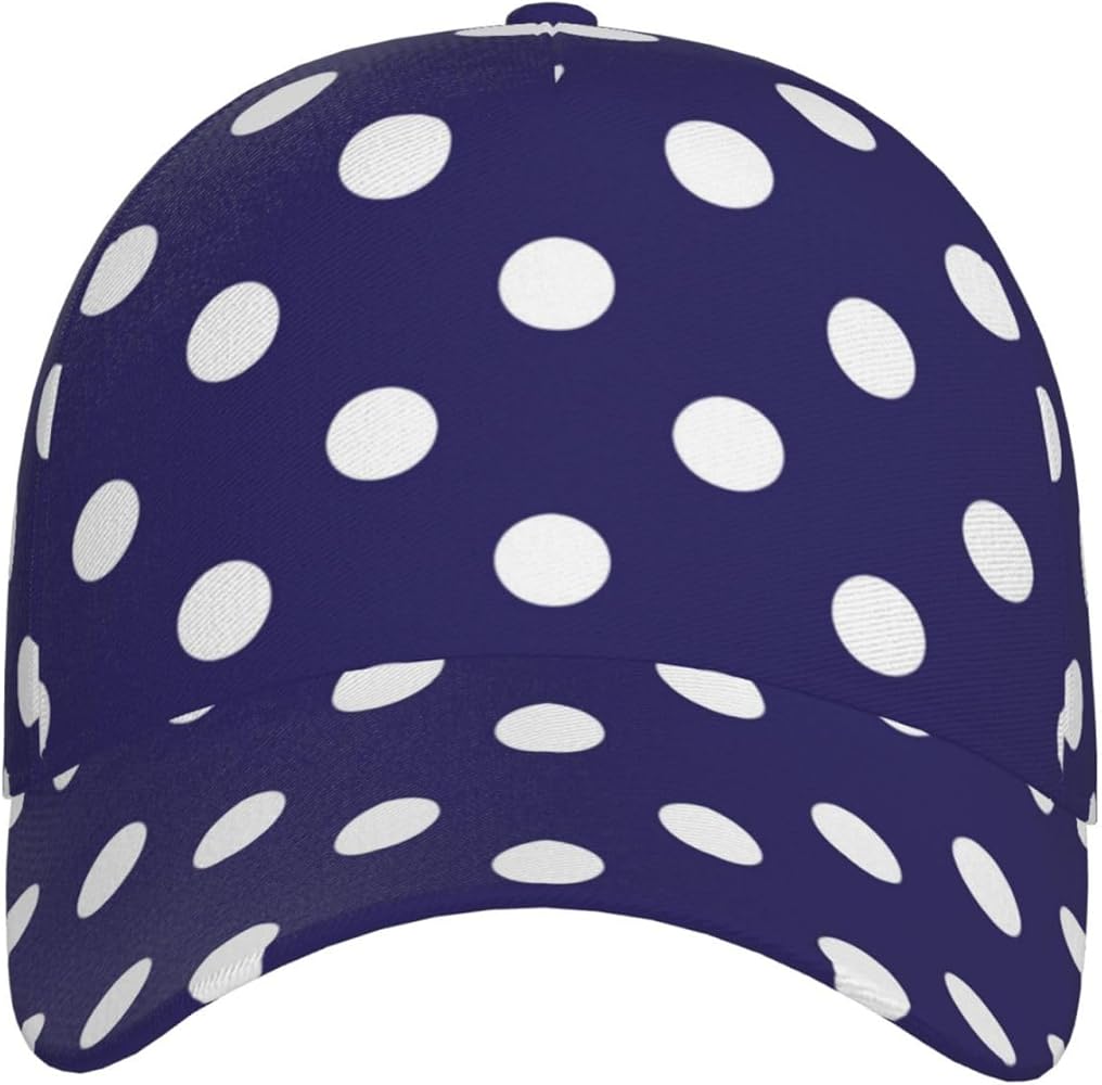 everyone dot baseball cap NAVY / WHITE