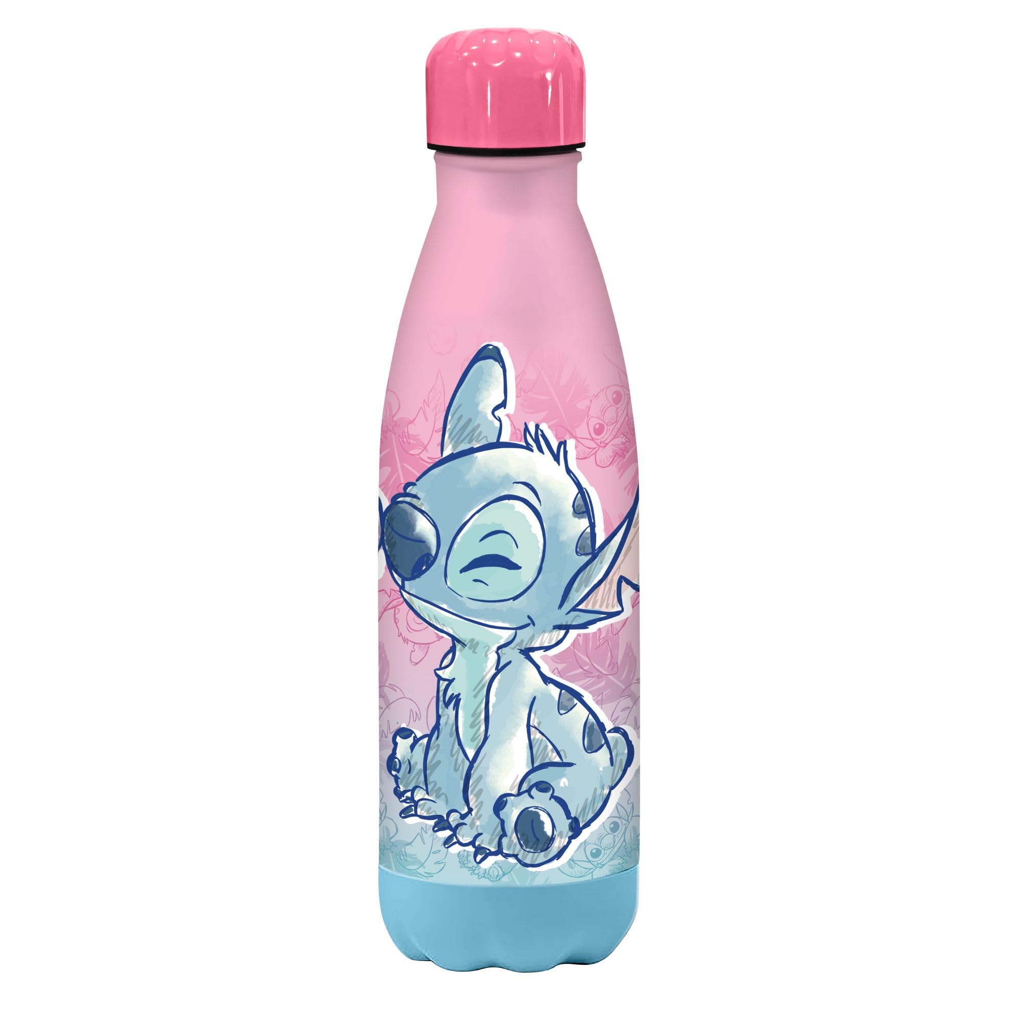 Disney Girls Multicolour Stainless Steel Soft Touch Canteen 500Ml Stitch