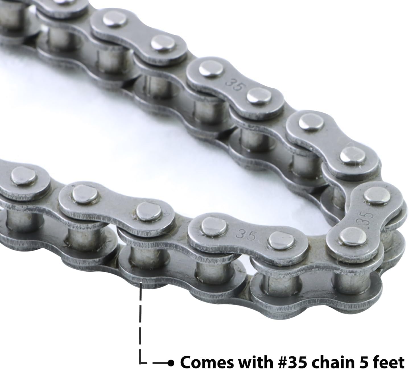 KIKITE Go Kart Clutch 5/8" Bore 11 Tooth with #35 Chain