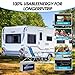 12V 100Ah LiFePO4 Battery with 100A BMS Bluetooth and Mobile APP 1280Wh 15000 deep cycles BCI 12V Lithium Battery for RV Solar Energy Storage caravans Trolling Motor and Off-Grid Camping