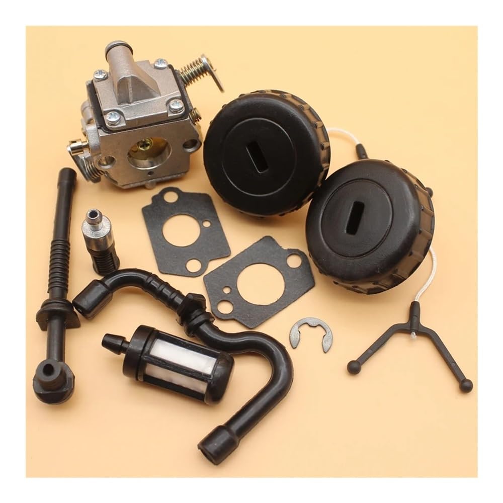 Manguera y carburador para motosierra MS180 MS170 017 018, kit de filtro 11301200603