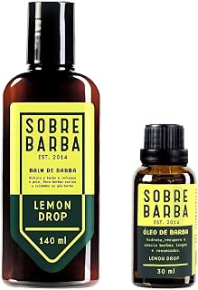 Kit para Barba - Balm + Óleo Sobrebarba Lemon Drop