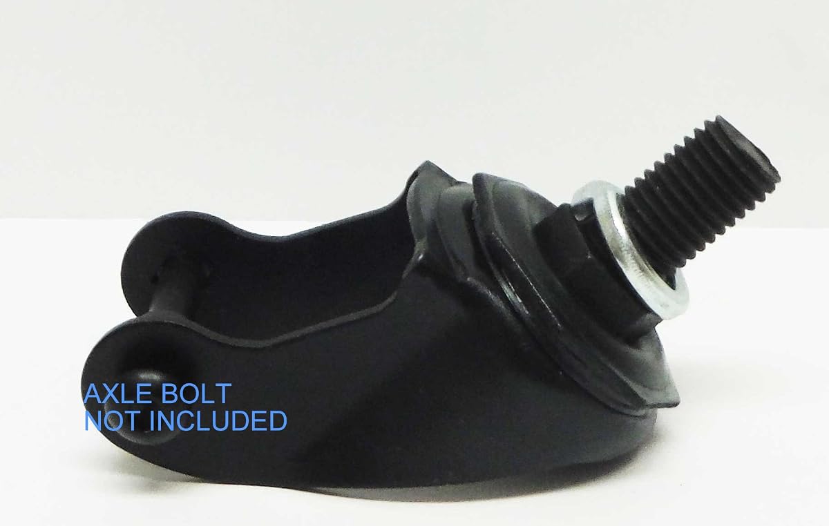 Razor Rear Caster for Crazy Cart and Crazy Cart DLX - Black (1 pc)