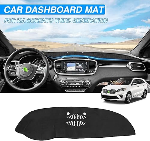 Miniatura 170 de Cartist - Funda de salpicadero, alfombrilla antideslizante, protector de rayos ultravioleta, antirreflejos