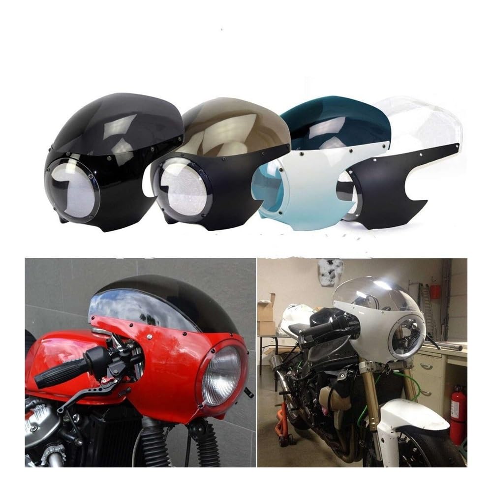 Motorrad Scheinwerferschutz Für Brixton Crossfire 500/X - ABS Kunststoff Abdeckung Schwarz