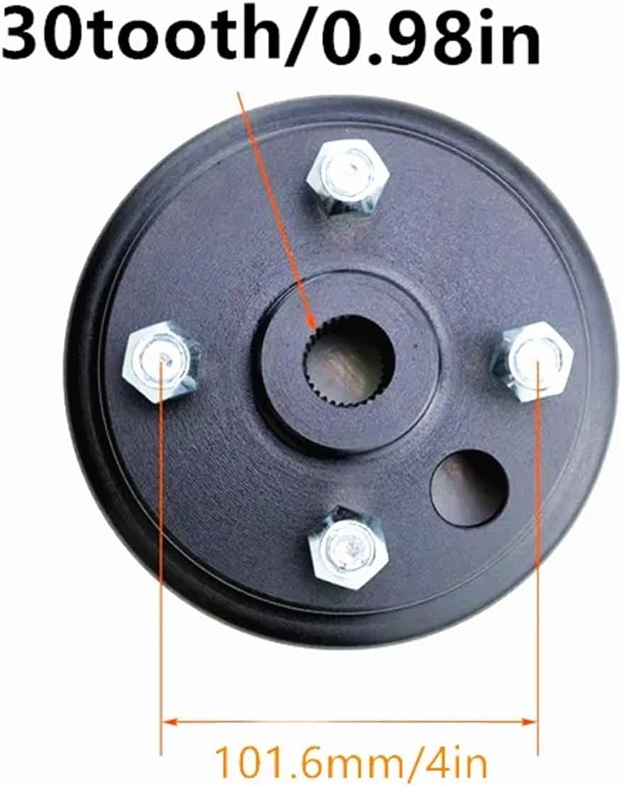Rear Brake Drum Golf Tour Car Petrol Car Brake Drum Accessories #19186G1#21807G2#21807G1(30TOOTH-21807G2)