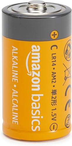 Miniatura 7 de Tienda Basics 12 baterías alcalinas de uso de células C de las células C vida útil de 5 años paquete de valores fácil de abrir