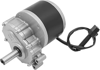 Wheelchair Motor 250W 24V, 75RPM Low Speed Brushed Gear Electric Motor, Brushed DC Gear Motor, Low Noise Beach Bike Motor for Electric Wheelchair Modification