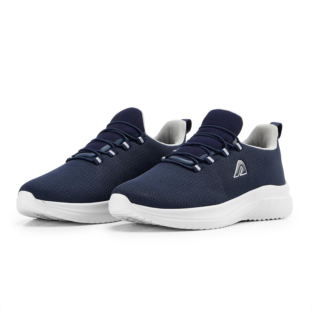 Mens Walking Shoes, Breathable Knit Slip-On Casual Shoes with Memory Foam Insole, Thick Eva Outsole & Padded Heel Support, Lightweight, Sock-Like Fit for All-Day Comfort-image-14