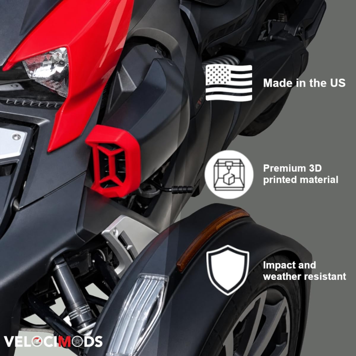 Amazon.com: Air Intake Covers for BRP Can-Am Ryker | Air Vent