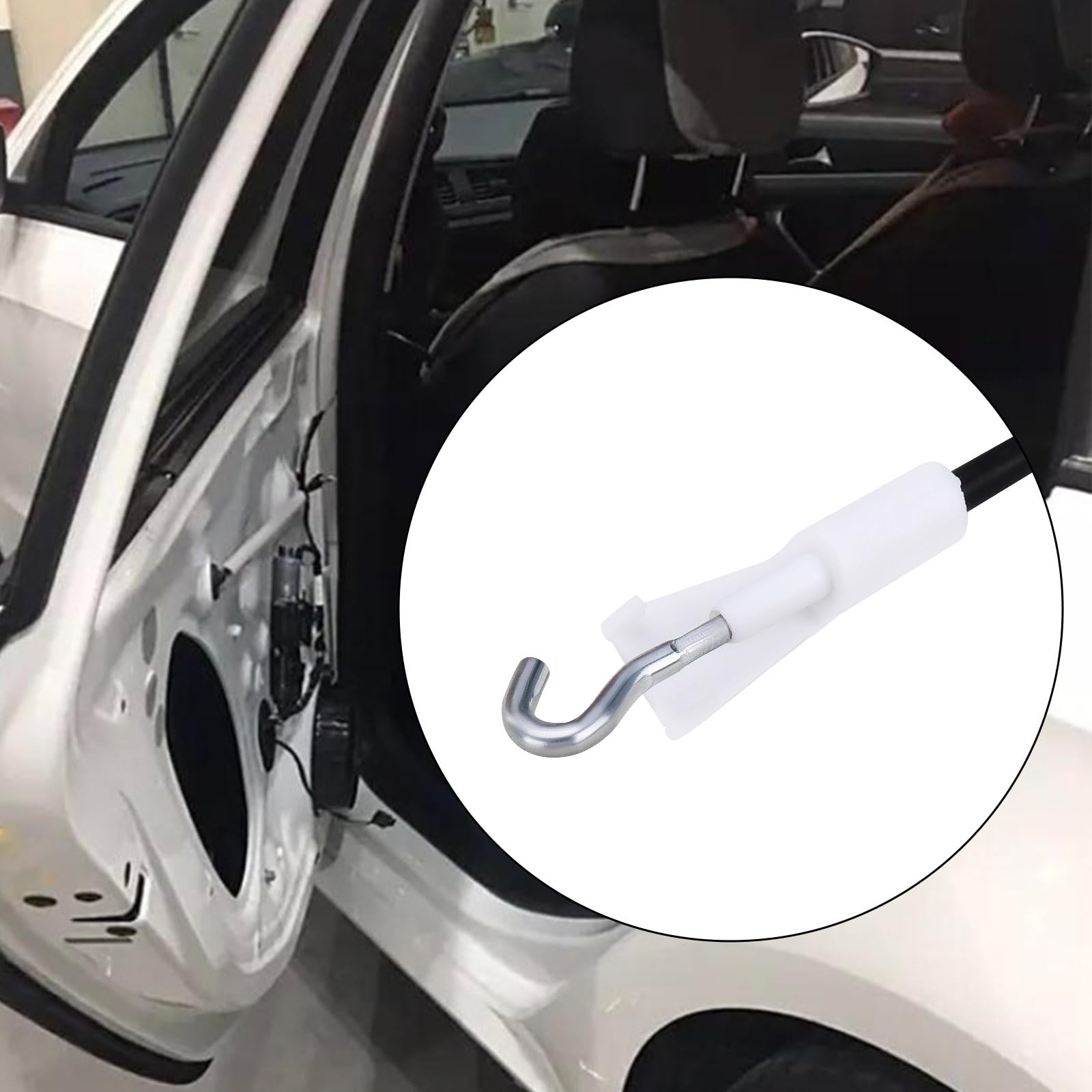 Cavo Rilascio Cofano A1668801302 Per Mercedes GLE/GLS 2018-2019 - Ricambio In ABS E Metallo, Sostituisce 1668800159