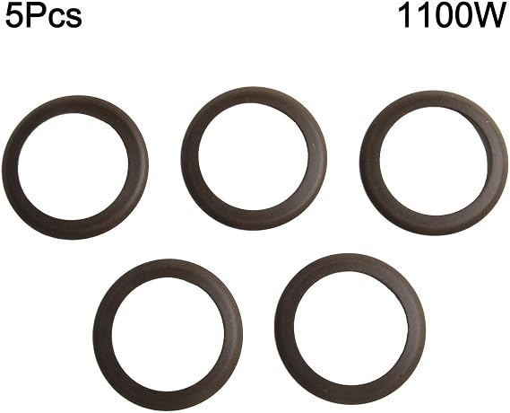 Piston Rings Pack Five Reliable Components Designed Specifically for Air Pump Use (Fits Multiple Models)(1100W)