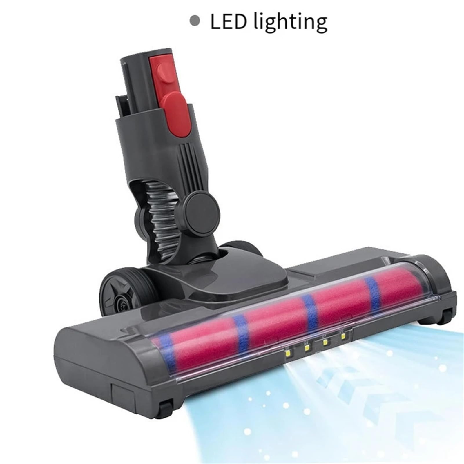 Sostituzione Testina Spazzola A Rullo Morbido Con Luce LED, Compatibile Con Dyson, V15 V8 V7 V10 V11 Aspirapolvere Attacco for Pavimenti In Legno Sostituisci Il Sostituisci