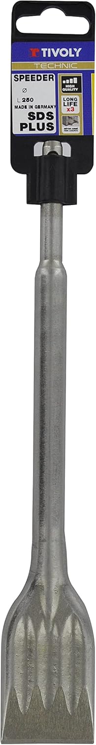 Tivoly 10901530011 SDS+ Flat Chisel Grey