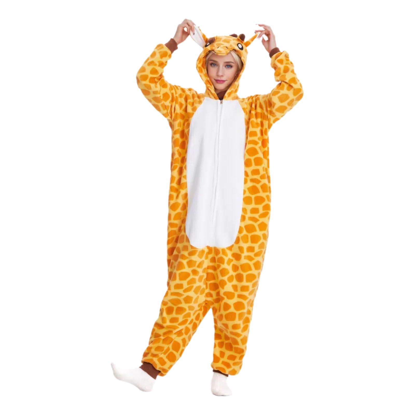 Dieren Onesie Pluche Olifant Kostuum - Véél Keus Dieren Onesie Pluche Olifant Kostuum - Véél Keus