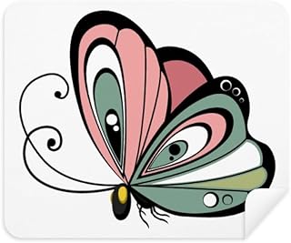 Animal Heart-Shape Cartoon Butterfly Cleaning Cloth Screen Cleaner 2pcs Suede Fabric